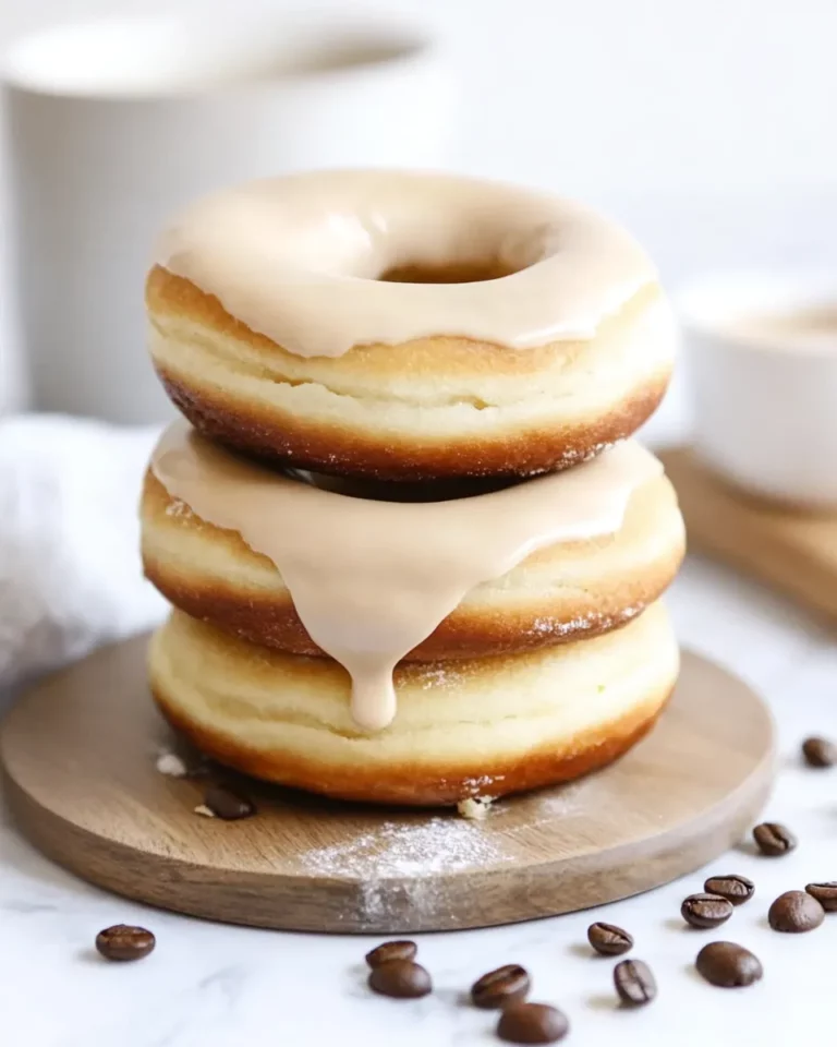 Air Fryer Coffee Donuts