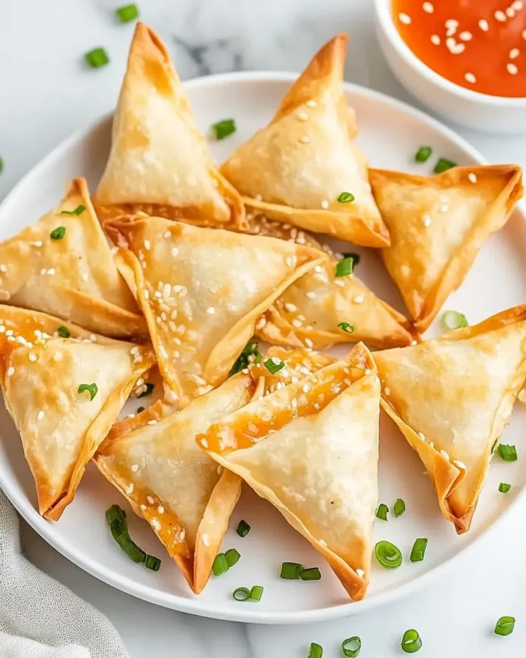 Air Fryer Crab Rangoon