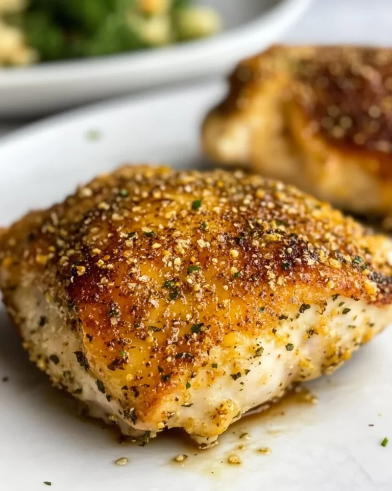 Baked Chicken Thighs