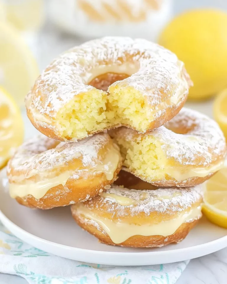 Baked Lemon Donuts
