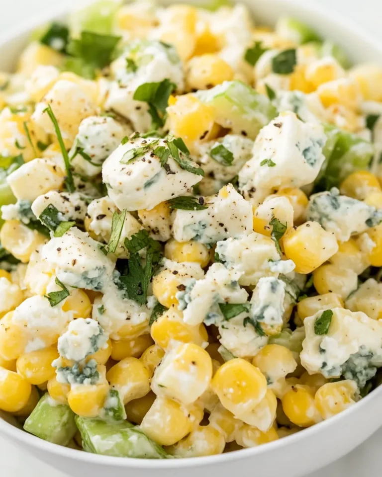Blue Cheese Corn Salad