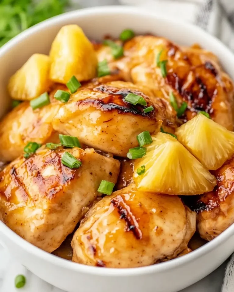 Brown Sugar Pineapple Chicken