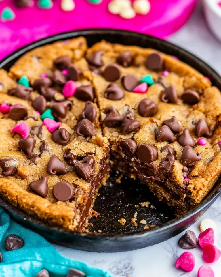 Chocolate Chip Skillet Cookie