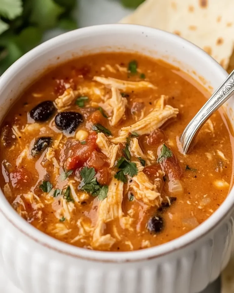 Creamy Chicken Tortilla Soup
