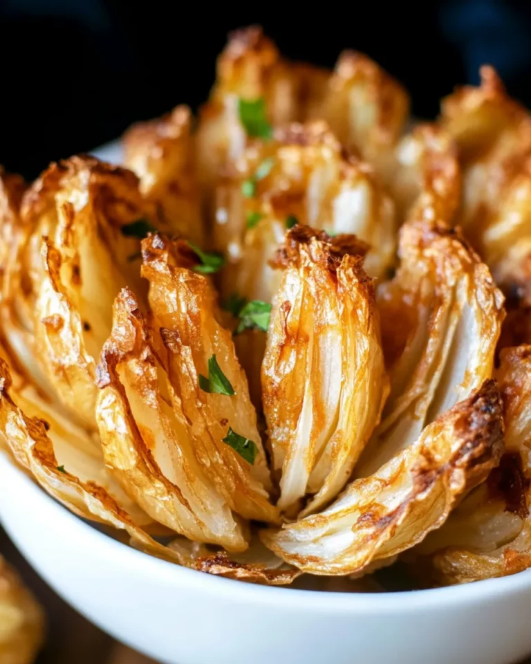 Crispy Air Fryer Blooming Onion