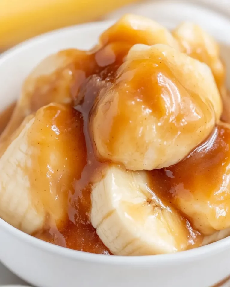 Easy Bananas FOSTER Topping