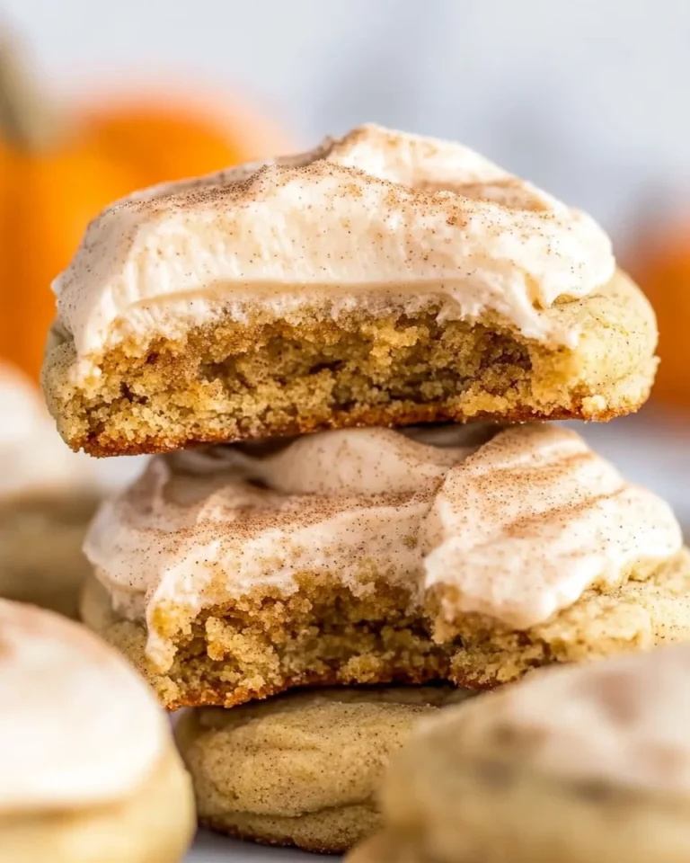 FROSTED Pumpkin Snickerdoodles