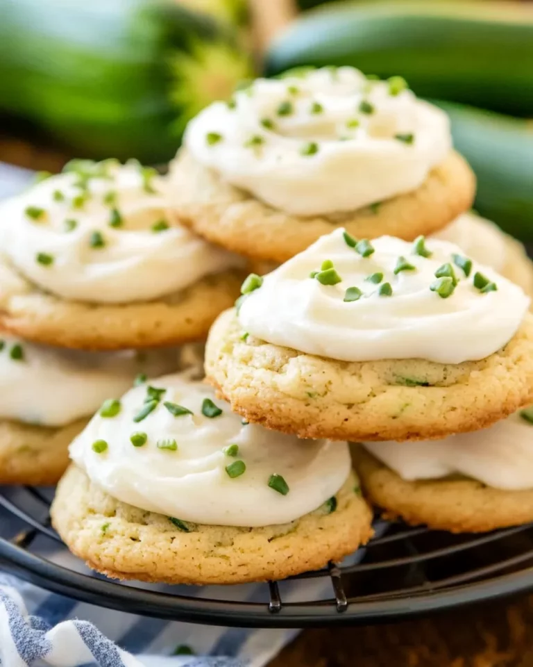 Frosted Zucchini Cookies