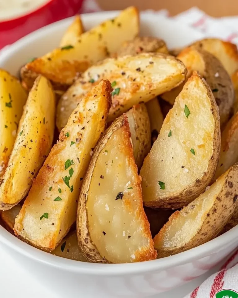 Garlic Ranch Potato Wedges