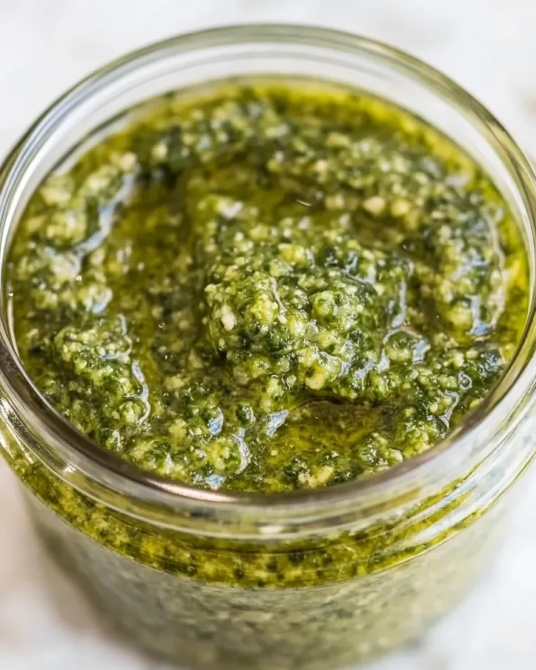 Homemade Pesto Sauce