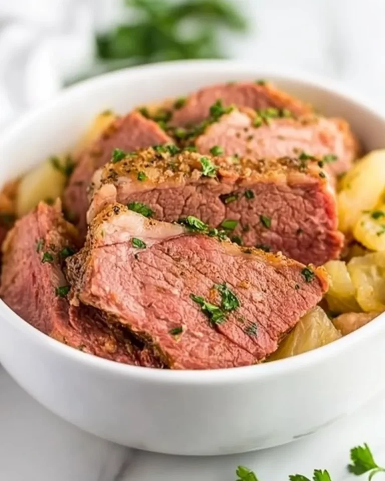 Instant Pot Corned Beef and Cabbage
