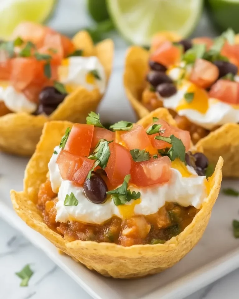 Mini Bean Dip Cups