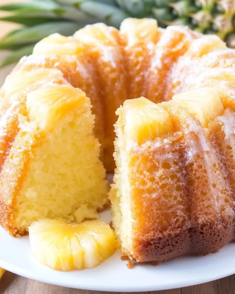 Pineapple Bundt Cake