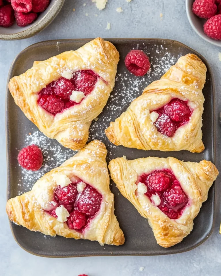 Raspberry Cheese Danish