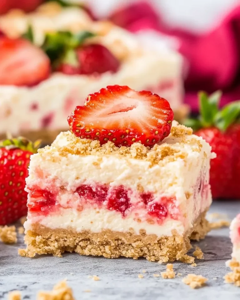 Strawberry Cheesecake Bars