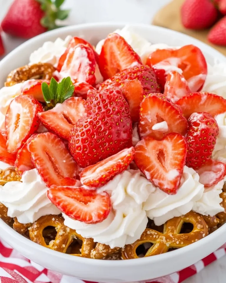 Strawberry Pretzel Salad
