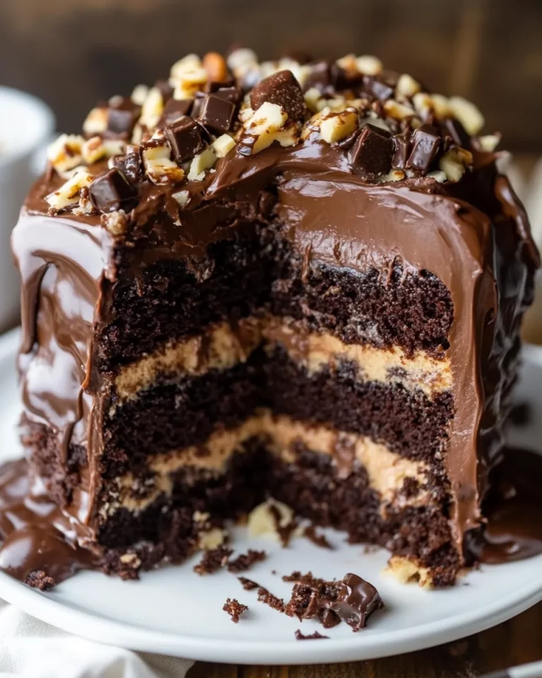 Texas Turtle Sheet Cake