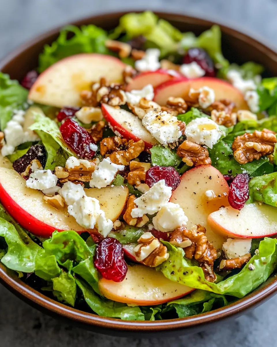Delicious Apple Walnut Salad picture