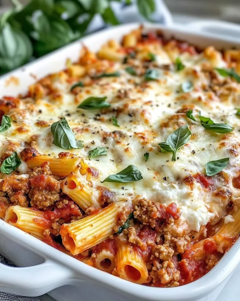 Homemade Baked Ziti with Ricotta recipe photo