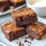 Homemade Bat Wing Brown Butter Brownies photo