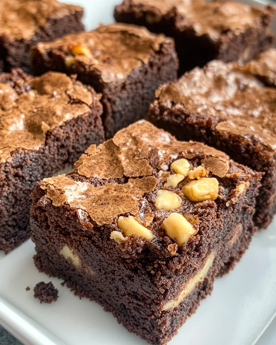 Classic Bat Wing Brown Butter Brownies image