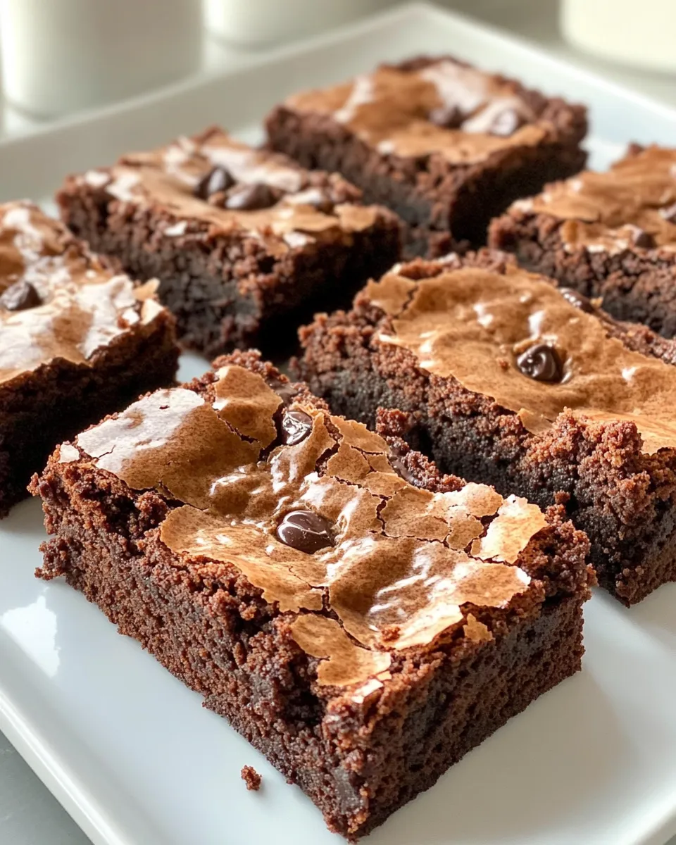 Delicious Bat Wing Brown Butter Brownies shot
