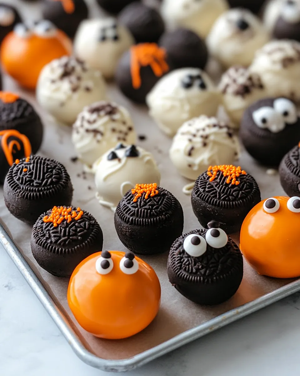 Classic Black Cat Oreo Truffles dish photo