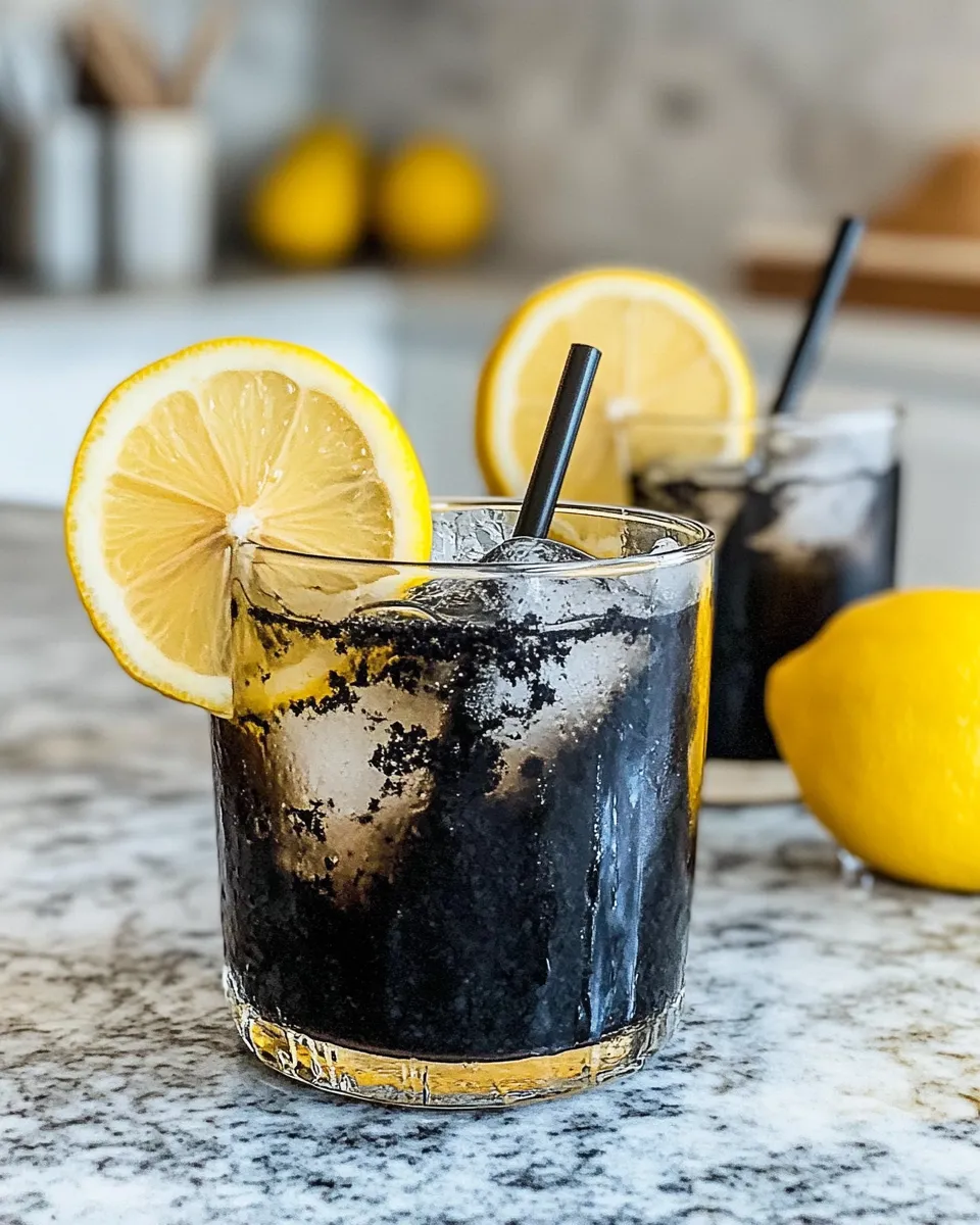 Classic Black Magic Charcoal Lemonade image
