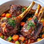 Homemade Braised Lamb Shanks recipe photo