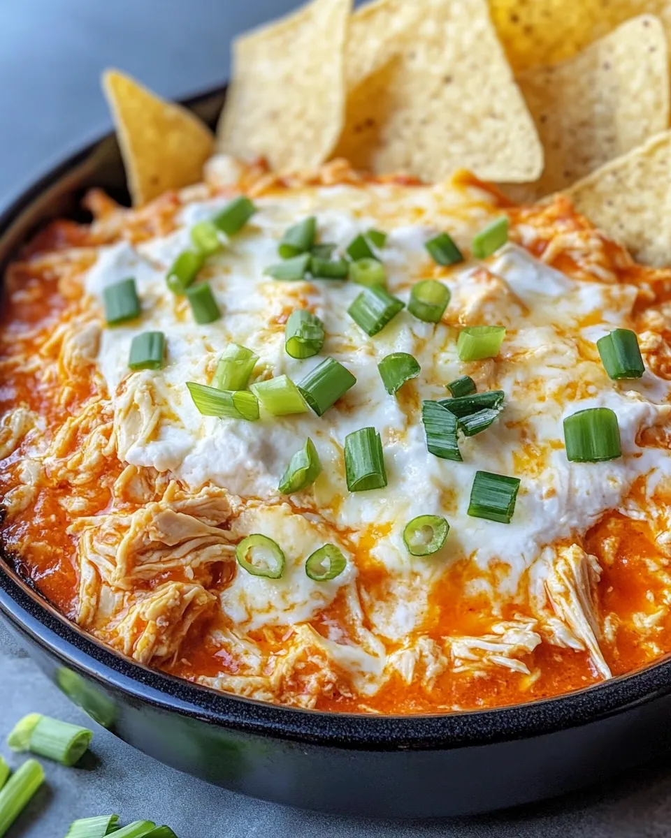 Classic Buffalo Chicken Dip image