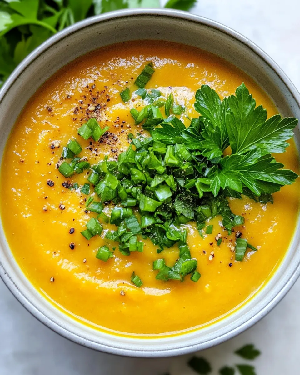Delicious Butternut Squash Soup dish photo