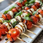 Homemade Caprese Skewers photo