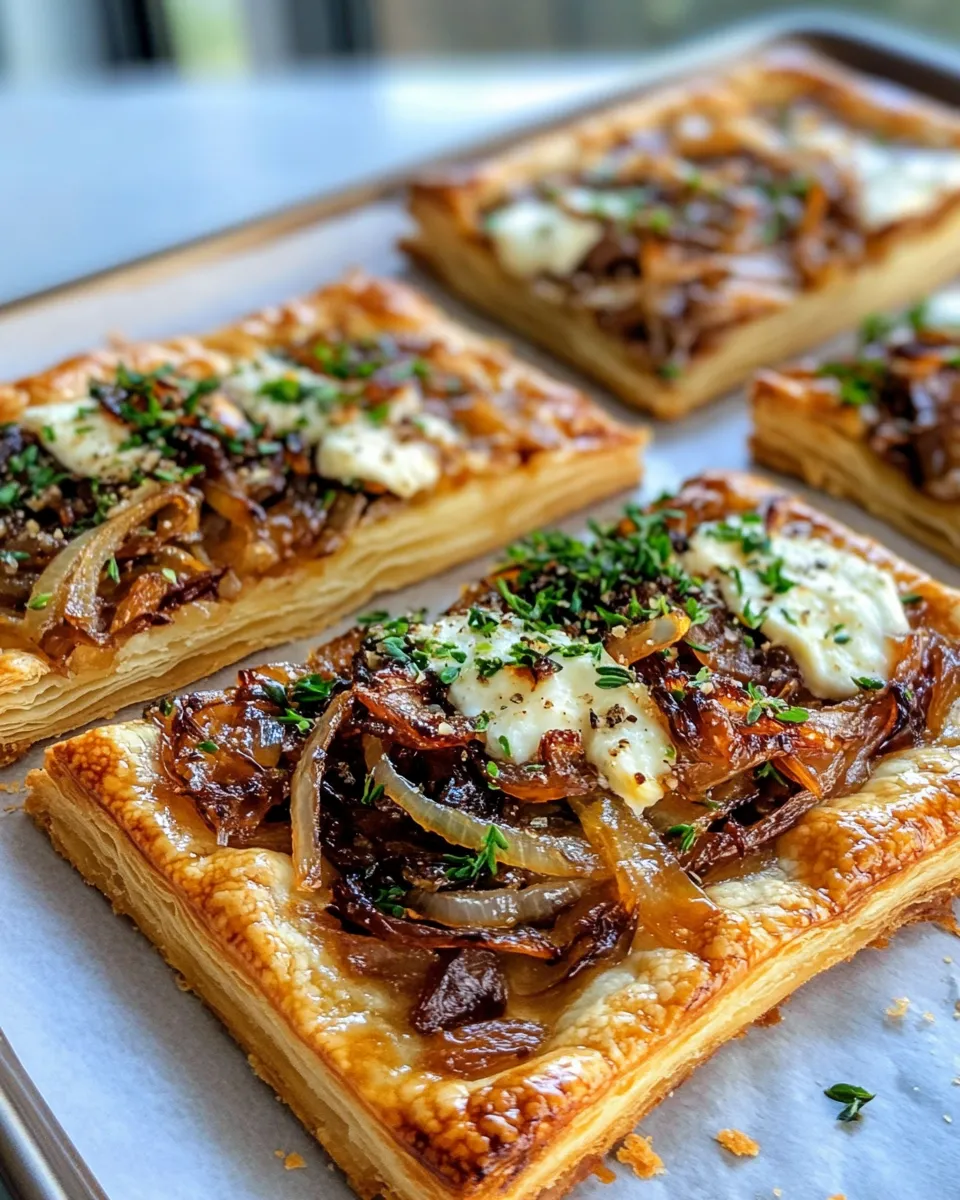 Homemade Caramelized Onion Tart plate image