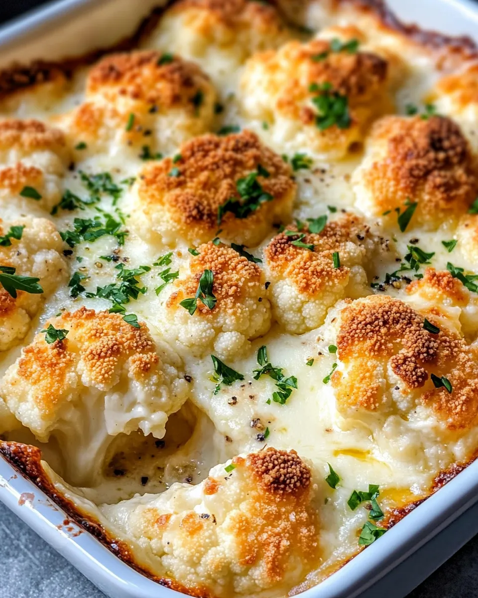 Homemade Cauliflower Gratin recipe photo