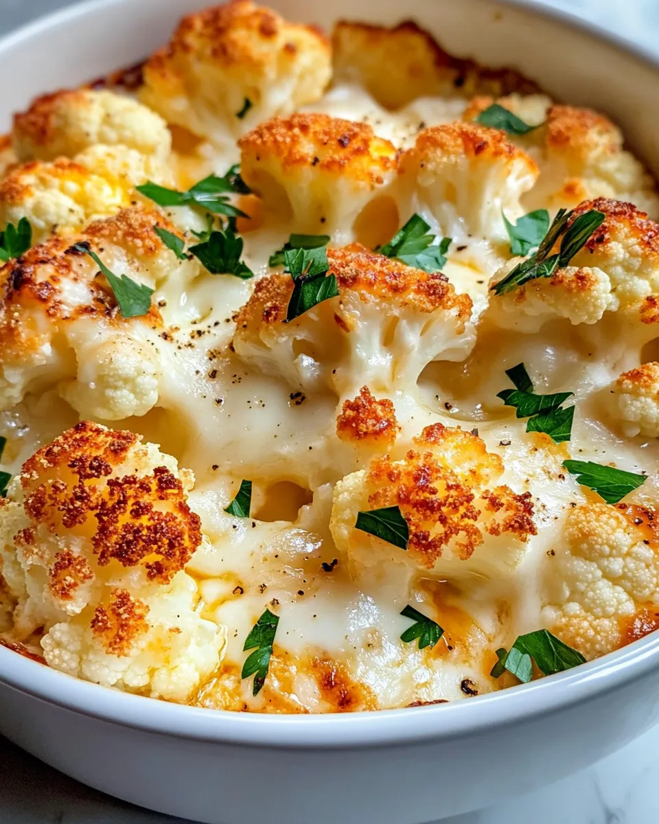 Classic Cauliflower Gratin dish photo