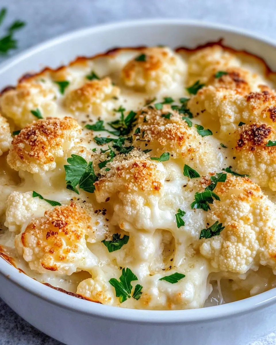 Delicious Cauliflower Gratin image