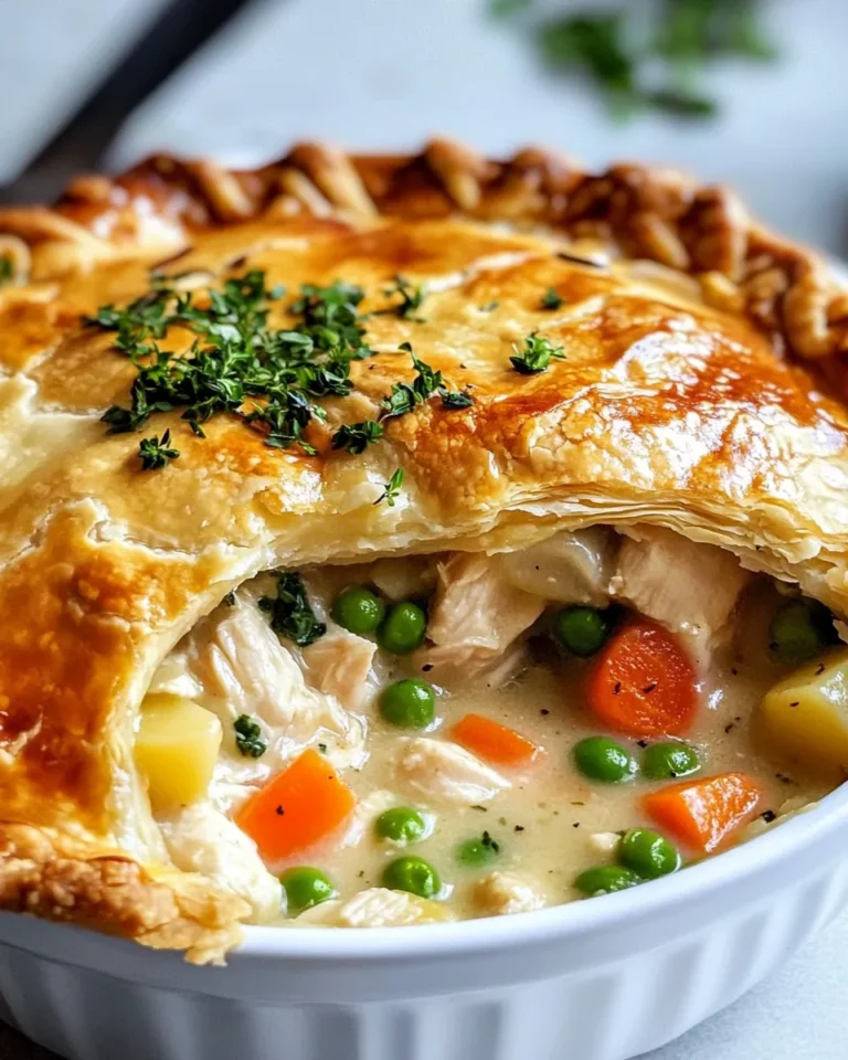 Homemade Chicken Pot Pie photo