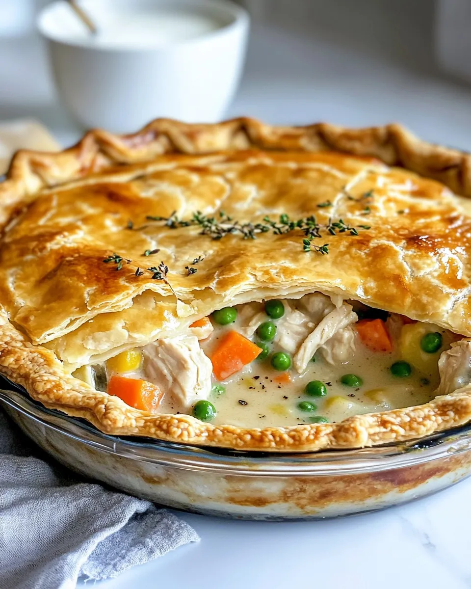Classic Chicken Pot Pie image
