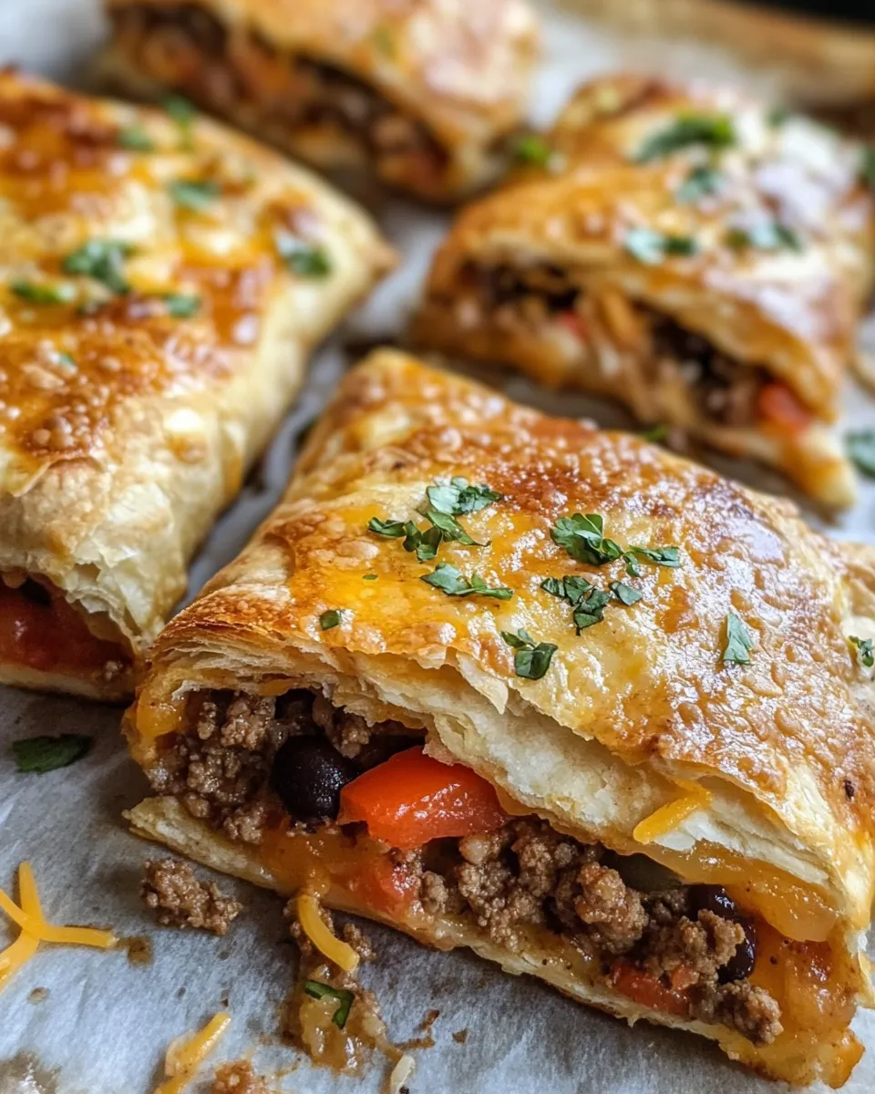 Classic Coffin-Crust Taco Pockets image