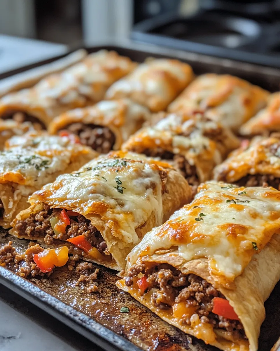 Easy Coffin-Crust Taco Pockets recipe photo