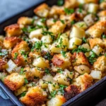 Homemade Cornbread Apple Stuffing recipe photo