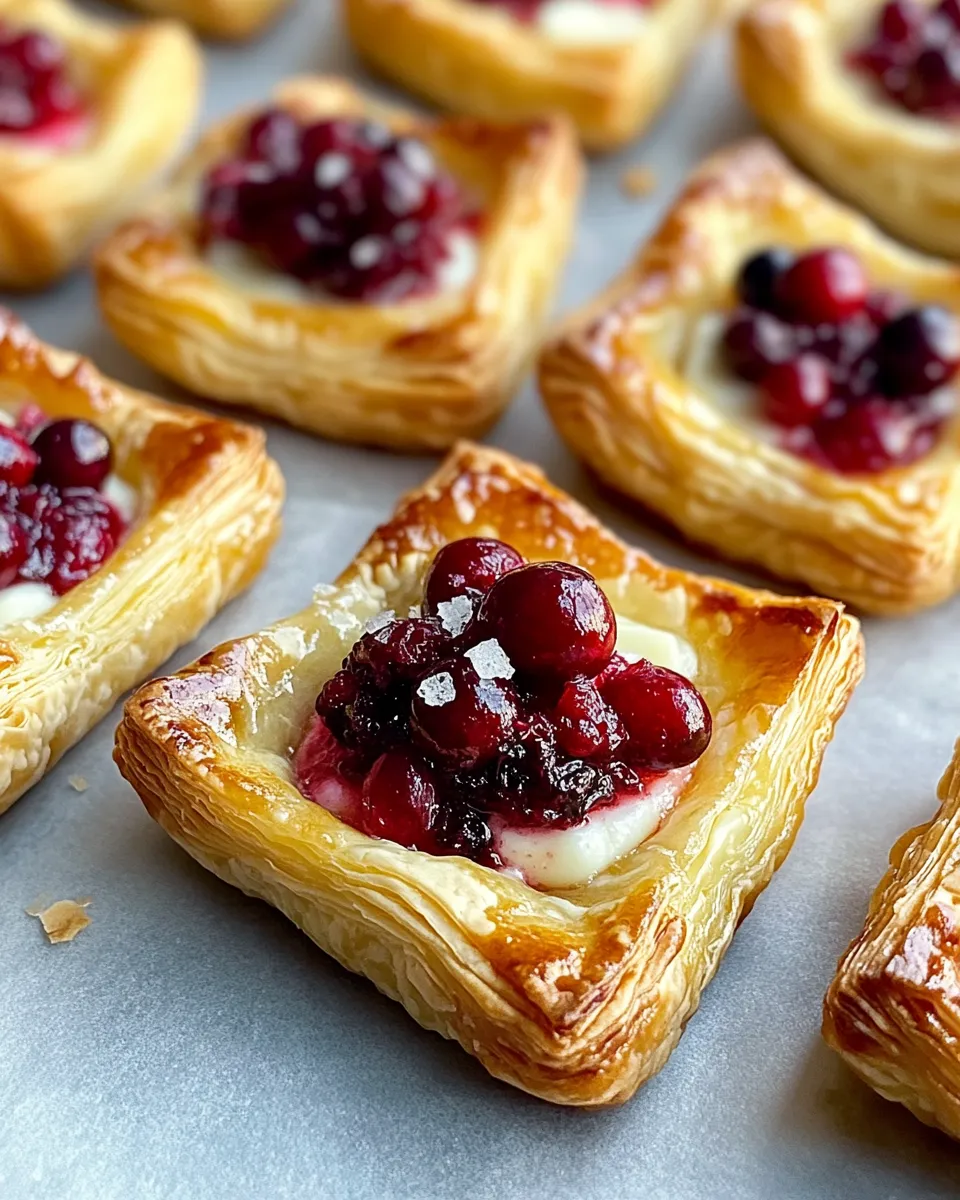 Delicious Cranberry Brie Bites picture