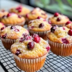 Delicious Cranberry Orange Muffins recipe photo