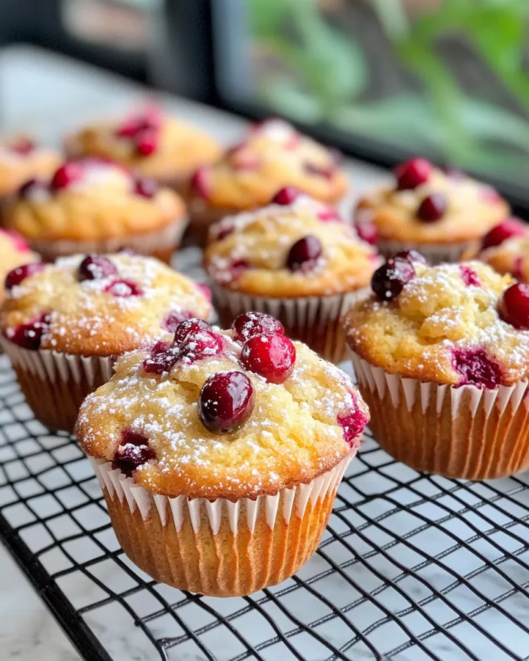 Delicious Cranberry Orange Muffins recipe photo