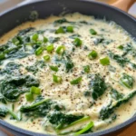 Homemade Creamed Spinach recipe photo