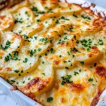 Homemade Creamy Potato Au Gratin photo