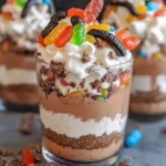 Homemade Creepy-Crawly Dirt Pudding Cups photo
