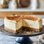 Homemade Eggnog Cheesecake (Nonalcoholic) recipe photo