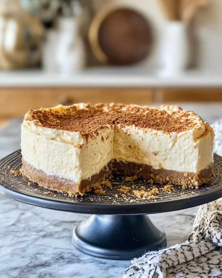 Homemade Eggnog Cheesecake (Nonalcoholic) recipe photo