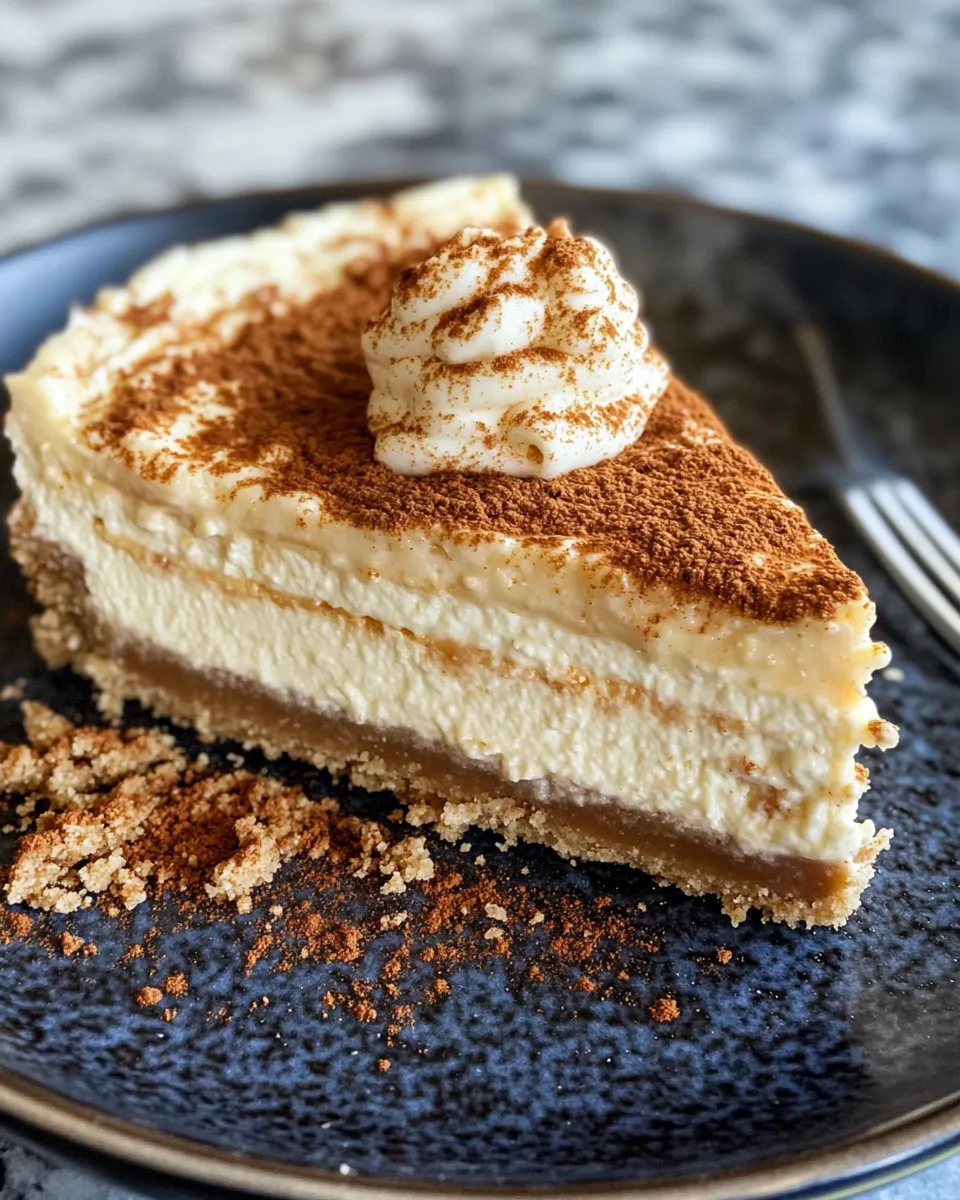 Classic Eggnog Cheesecake (Nonalcoholic) dish photo